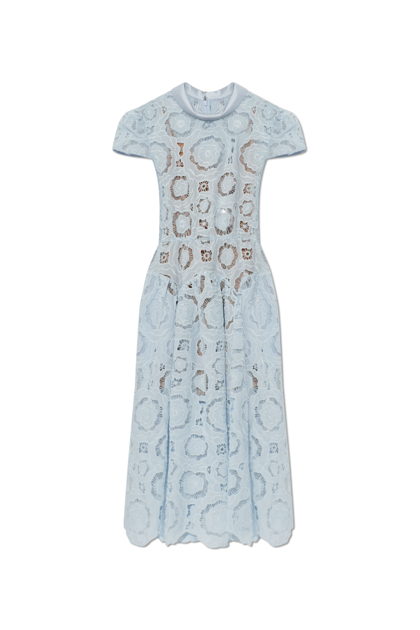 Lace dress with belt od Self-Portrait