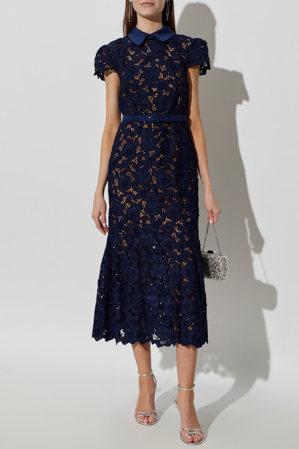 Self-Portrait Openwork dress