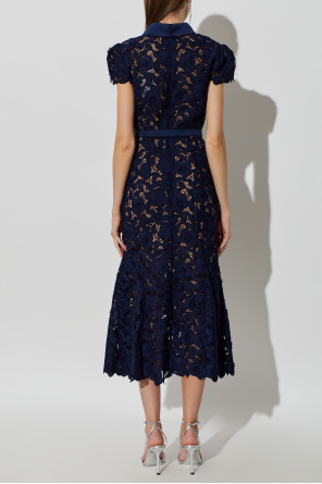 Self-Portrait Openwork dress