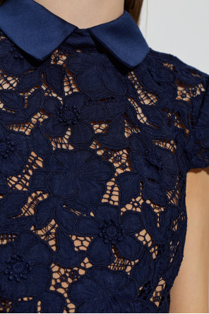 Self-Portrait Openwork dress