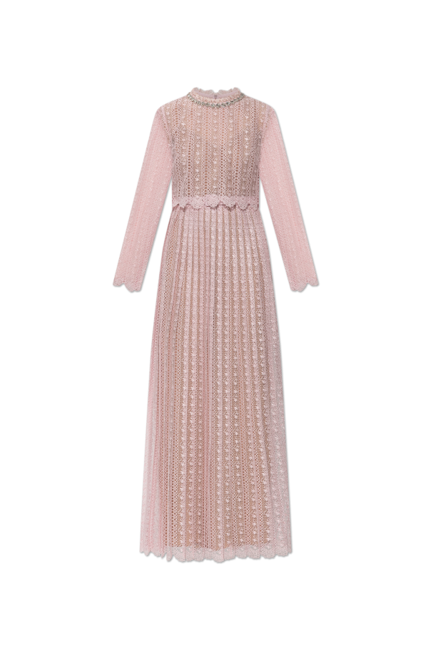 Lace dress with belt od Self-Portrait