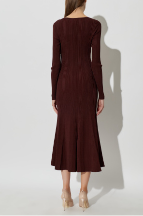 Self-Portrait Kleid mit Spitzeneinsätzen