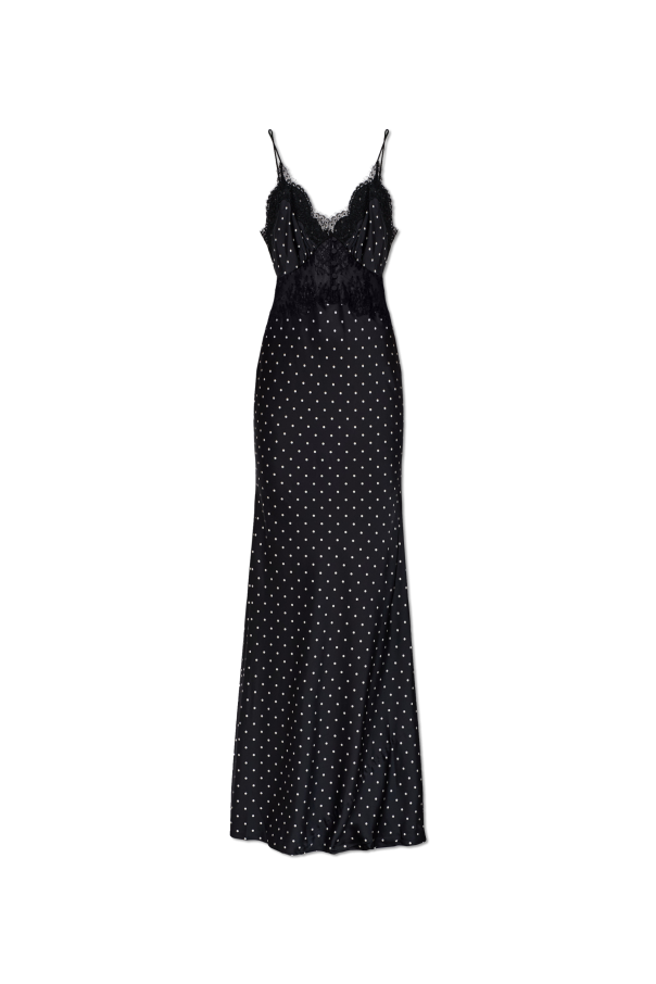 Dress with lace inserts od Self-Portrait