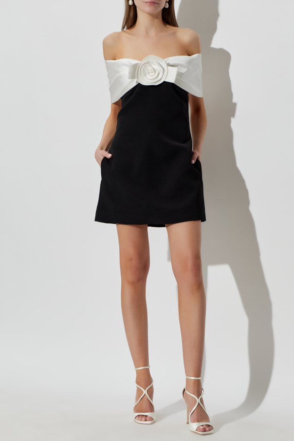 Self-Portrait Vestido con hombros descubiertos