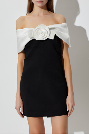 Self-Portrait Vestido con hombros descubiertos