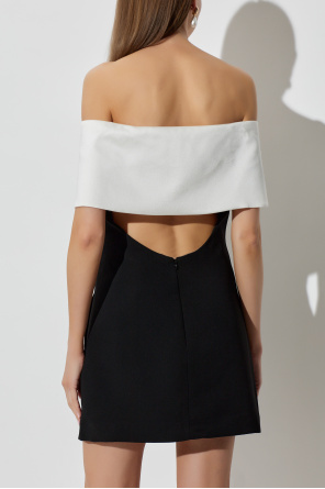 Self-Portrait Vestido con hombros descubiertos