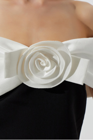 Self-Portrait Vestido con hombros descubiertos