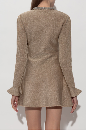 Self-Portrait Kleid mit Lurexfaden