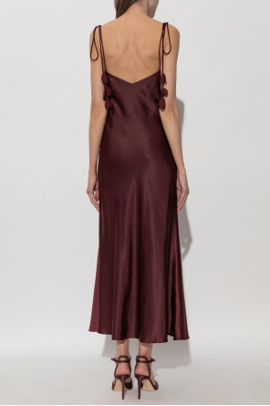 Self-Portrait Satinkleid mit Trägern