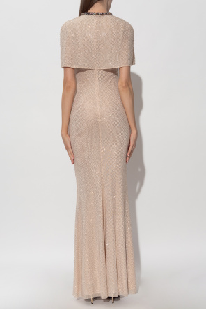 Self-Portrait Long sequin dress