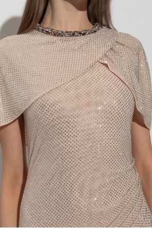 Self-Portrait Long sequin dress