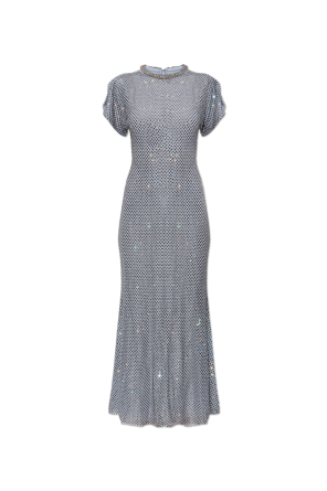 Kleid mit schimmernden Kristallen