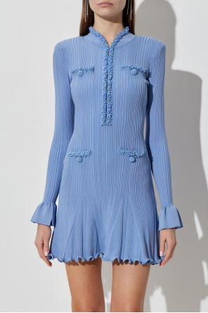 Self-Portrait Dress with shimmering beads