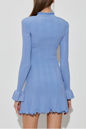 Self-Portrait Dress with shimmering beads