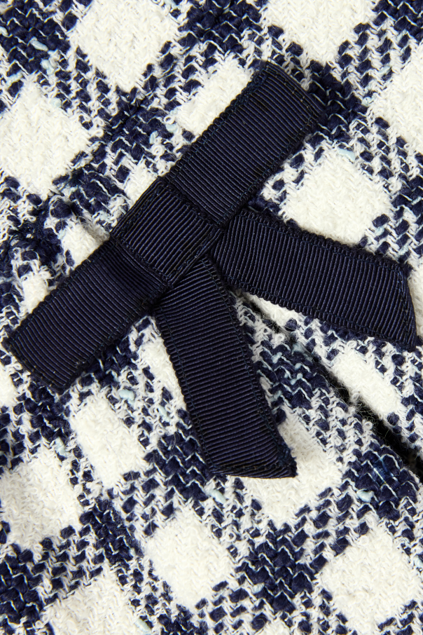 Self-Portrait Kids Tweed dress