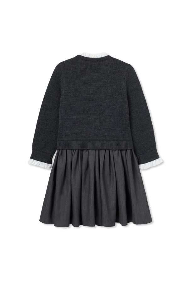 Self-Portrait Kids Wollkleid