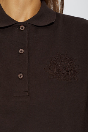 Acne Studios Bavlnené polo v strihu šiat
