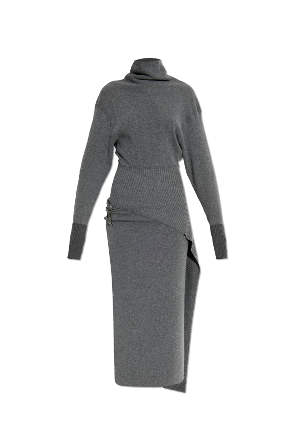 Dress with applique at the waist od Lanvin