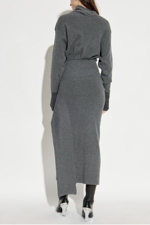 Lanvin Vestido con aplicación en la cintura