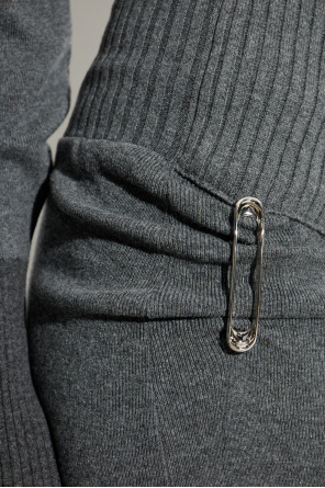 Lanvin Vestido con aplicación en la cintura