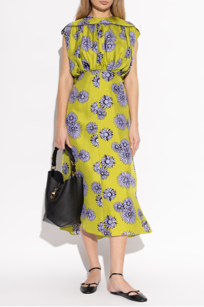 Silk dress with floral motif od Lanvin