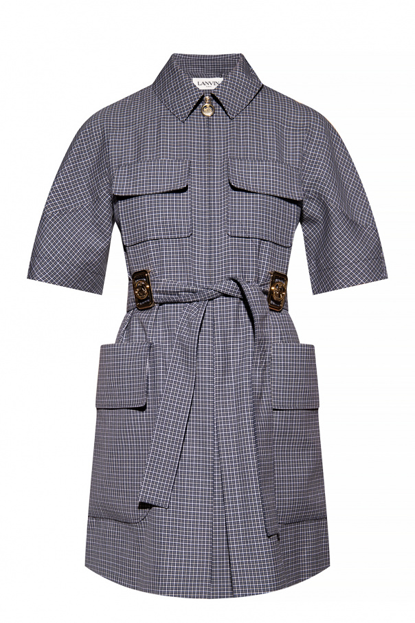 Lanvin Checked dress