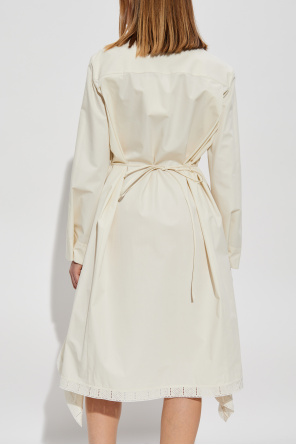 Lanvin Vestido con cintura ajustable con cordón