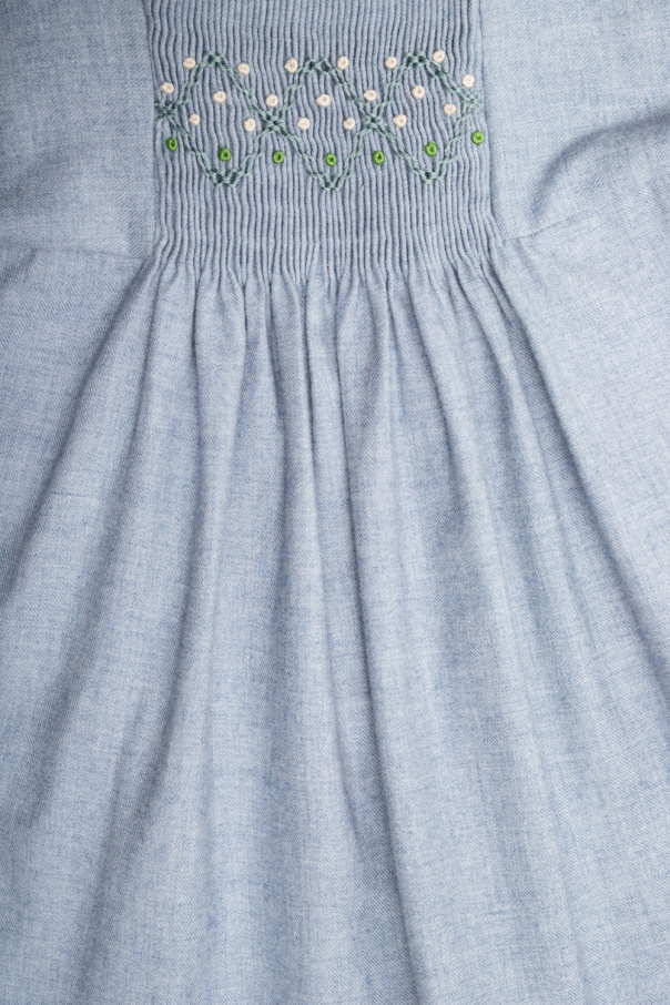 Bonpoint  Amerlina lace-trimmed midi dress