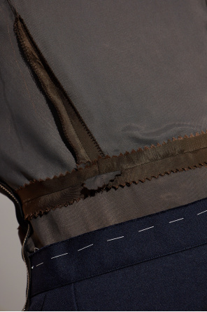 Maison Margiela Dress with woolen trim