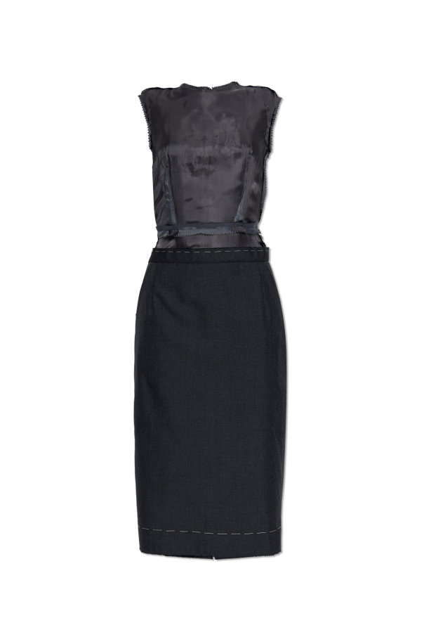 Dress with woolen trim od Maison Margiela