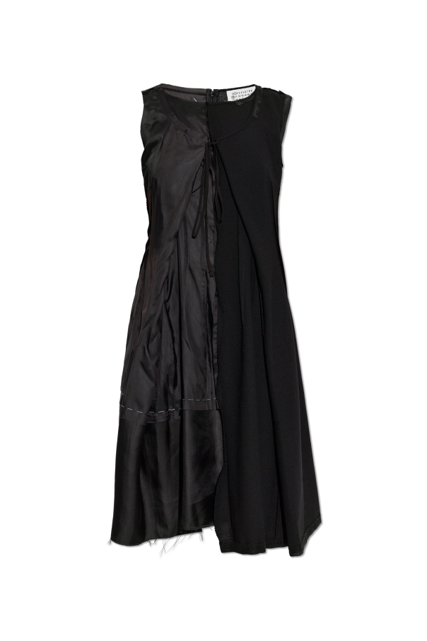 Dress made of combined fabrics od Maison Margiela