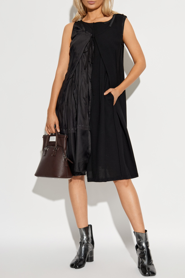 Maison Margiela Kleid aus Materialmix