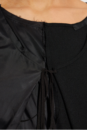 Maison Margiela Kleid aus Materialmix