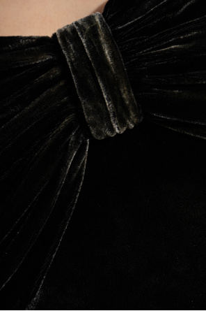 Maison Margiela Welurowa sukienka