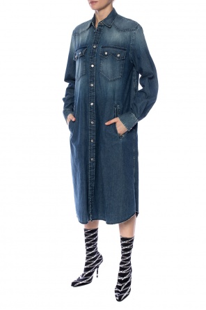 Jeansowa sukienka od MM6 Maison Margiela