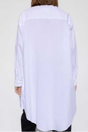 Alexander Wang logo-print long-sleeve sweatshirt Oversize shirt dress