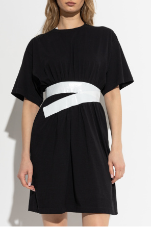 MM6 Maison Margiela Vestido con aplicación