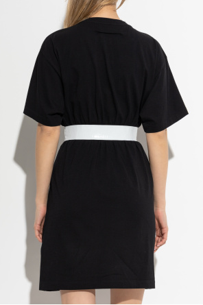 MM6 Maison Margiela Vestido con aplicación