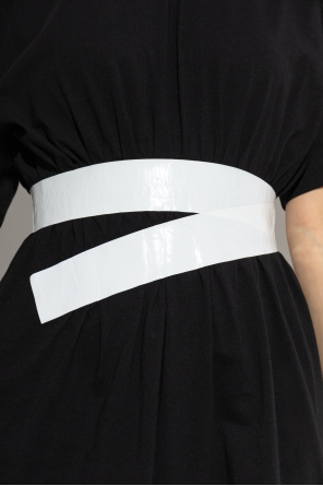 MM6 Maison Margiela Vestido con aplicación