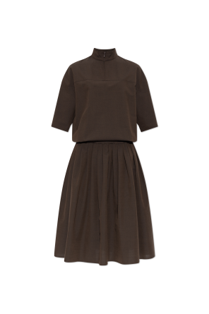 Dress with a turtleneck