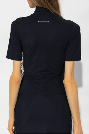 MM6 Maison Margiela Top with standing collar