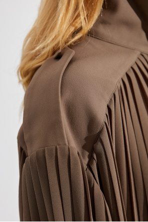 MM6 Maison Margiela Vestido plisado