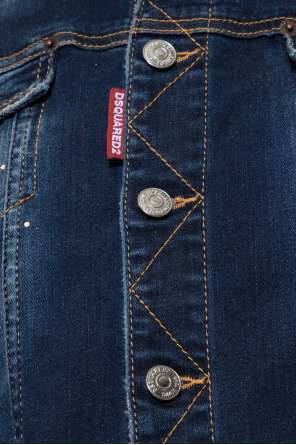 Dsquared2 jean avec fausses traces dusure