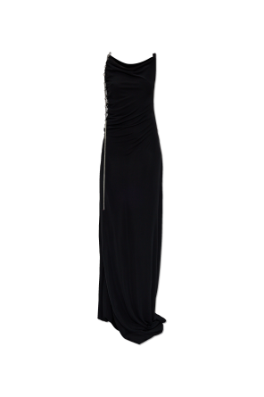 Dress with open back