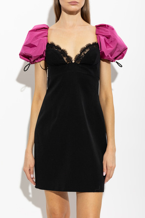 Dsquared2 Wool dress with puff sleeves