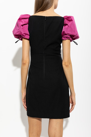 Dsquared2 Wool dress with puff sleeves
