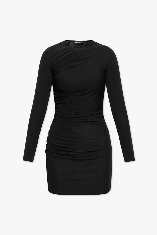 Dsquared2 Long-sleeved bustier dress