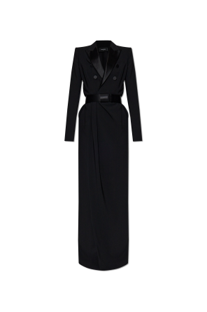 Dress with belt