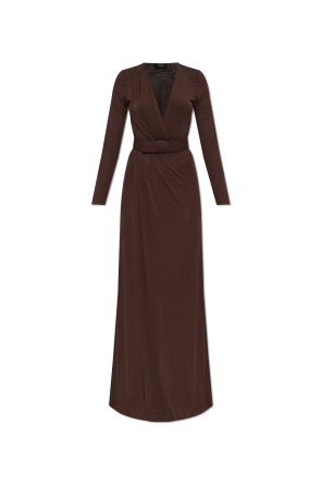 Dress with belt