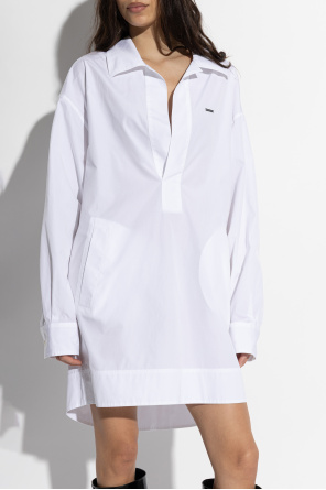 Dsquared2 Vestido con escote en pico